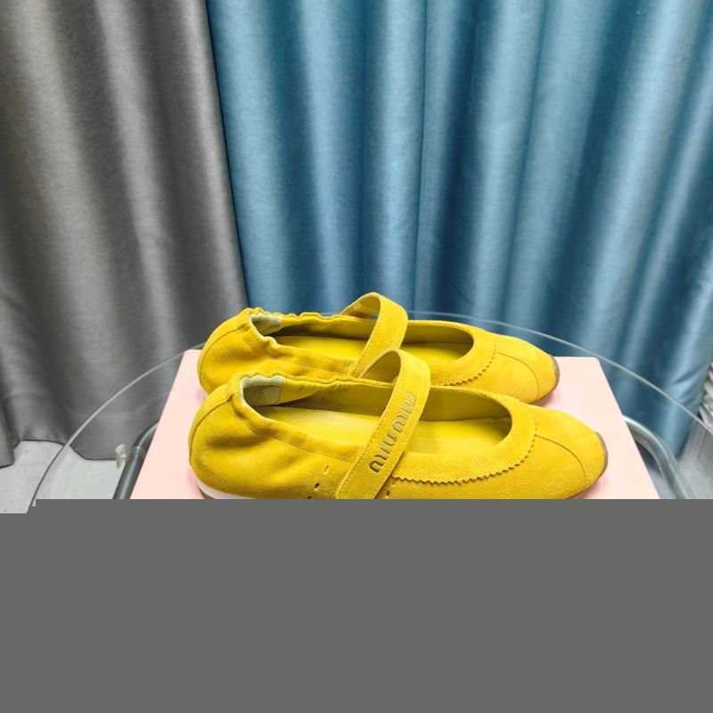 Miu Miu flat shoes
